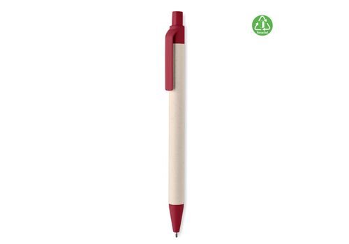 Milk carton paper ball pen