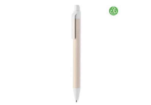 Milk carton paper ball pen