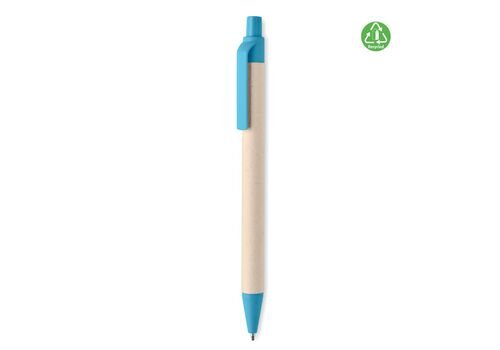 Milk carton paper ball pen
