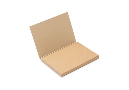Recycled paper memo block
