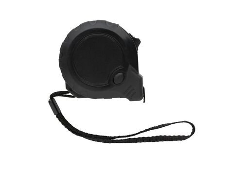 RCS recycled plastic 5M/19 mm tape with stop button, black