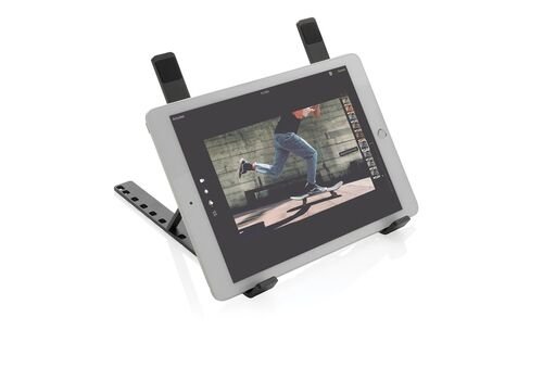 Terra RCS recycled aluminum universal laptop/tablet stand, g