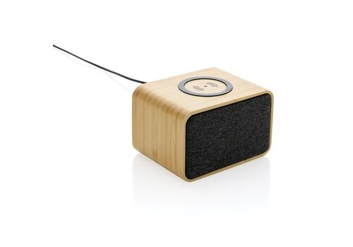 RCS Rplastic speaker with FSC® bamboo 5W wireless, brown