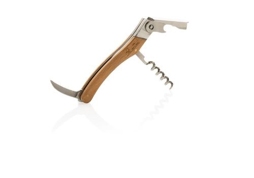 FSC® wooden Corkscrew, brown