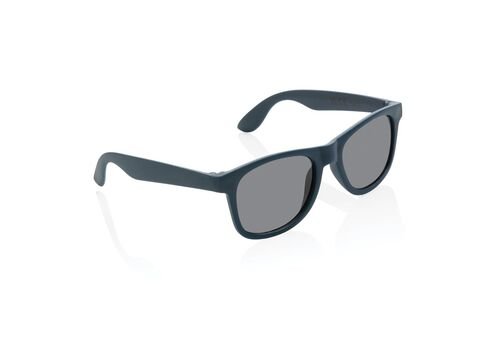 GRS recycled PP plastic sunglasses, navy