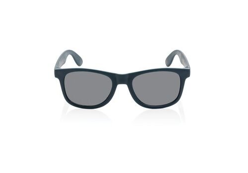 GRS recycled PP plastic sunglasses, navy