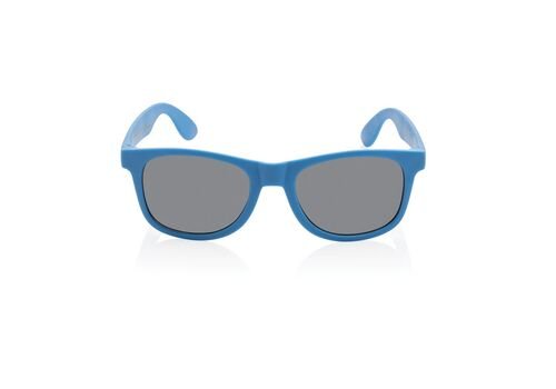 GRS recycled PP plastic sunglasses, blue