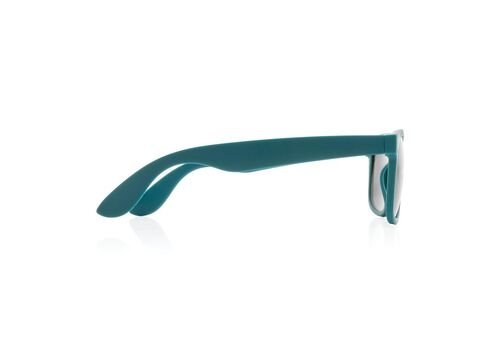 GRS recycled PP plastic sunglasses, turquoise