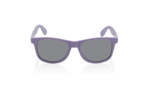 GRS recycled PP plastic sunglasses, purple