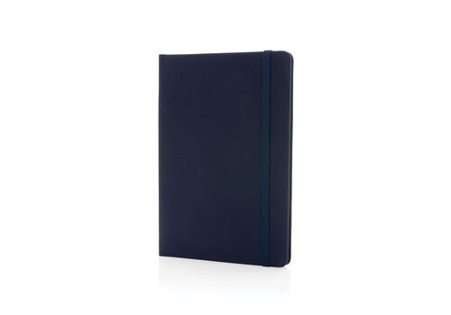 GRS certified RPET A5 notebook, navy