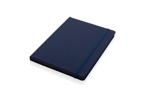 GRS certified RPET A5 notebook, navy