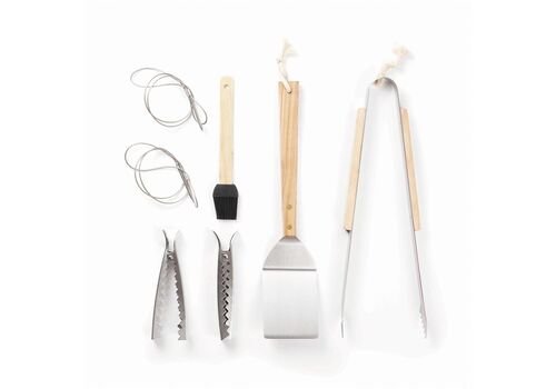 VINGA Paso grill tongs, brown