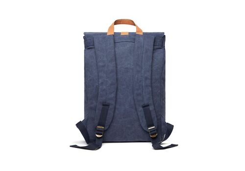 VINGA Bosler canvas backpack, navy