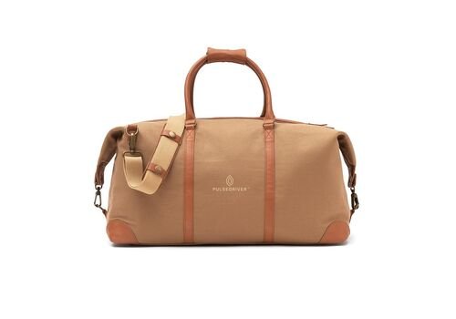 VINGA Sloane RPET weekender bag, brown