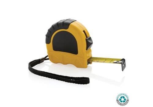 RCS recycled plastic 5M/19 mm tape, yellow