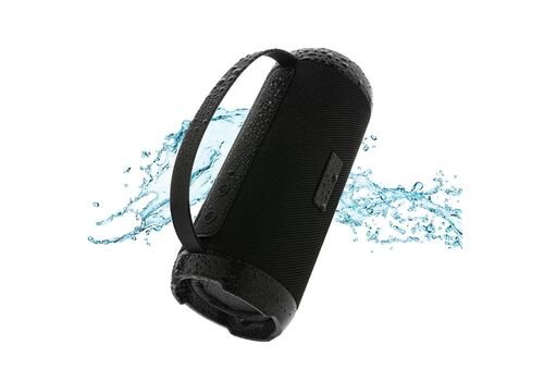 RCS recycled plastic Soundboom waterproof 6W speaker, black
