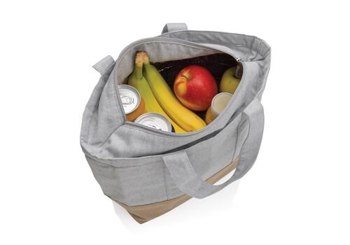 Impact AWARE™ 285 gsm rcanvas cooler bag undyed, grey