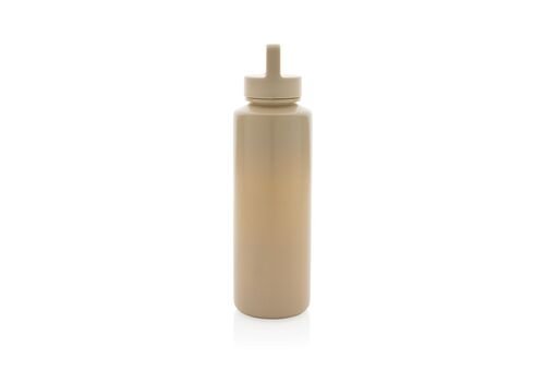 RCS RPP water bottle with handle, beige