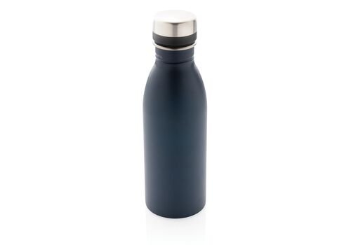 RCS recycled stainless steel deluxe water bottle, navy