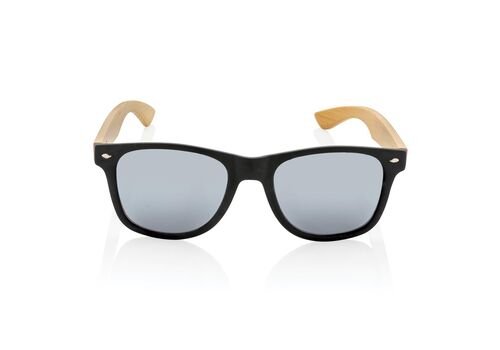 FSC® Bamboo and RCS recycled plastic sunglasses, black