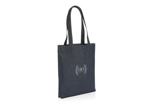 Impact AWARE™ recycled denim tote, blue