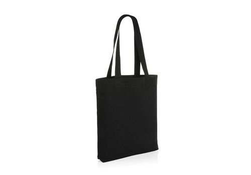 Impact AWARE™ recycled canvas tote bag 285gsm undyed, black
