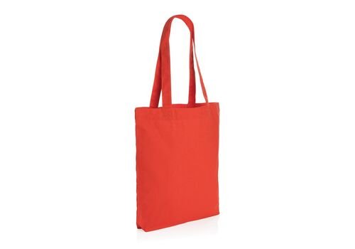 Impact AWARE™ recycled canvas tote bag 285 gsm, red