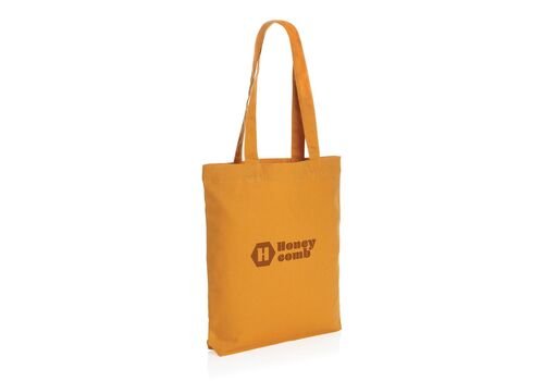 Impact AWARE™ recycled canvas tote bag 285 gsm, orange