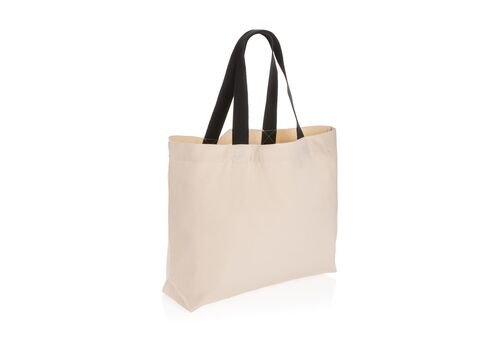 Impact AWARE™ recycled canvas large tote 240 gsm undyed, off white