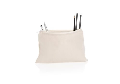 Impact AWARE™ 285 gsm rcanvas pencil case undyed, off white