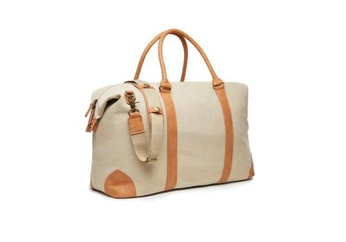 VINGA Bosler canvas dufflebag, brown