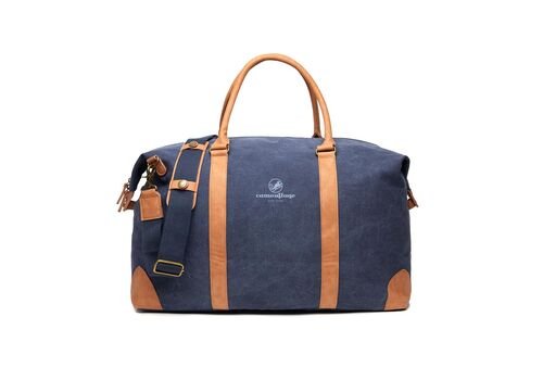 VINGA Bosler canvas dufflebag, navy