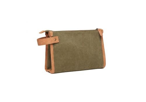 VINGA Bosler wash bag, green