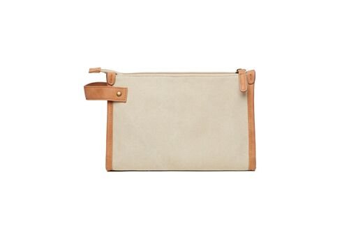 VINGA Bosler wash bag, brown