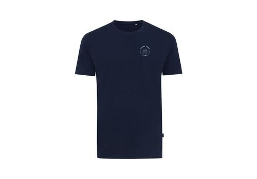 Iqoniq Bryce recycled cotton t-shirt, navy
