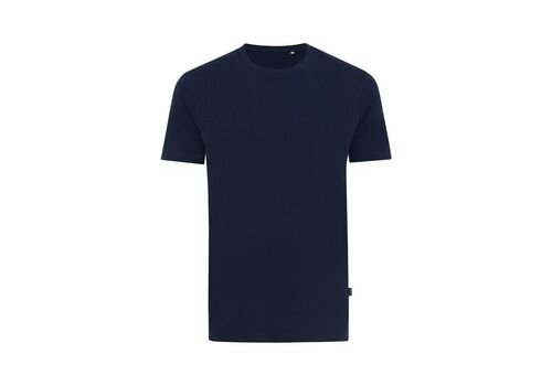 Iqoniq Bryce recycled cotton t-shirt, navy