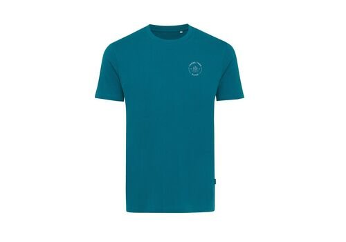 Iqoniq Bryce recycled cotton t-shirt, verdigris