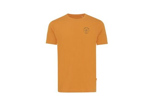 Iqoniq Bryce recycled cotton t-shirt, orange