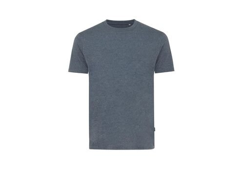 Iqoniq Manuel recycled cotton t-shirt undyed, navy
