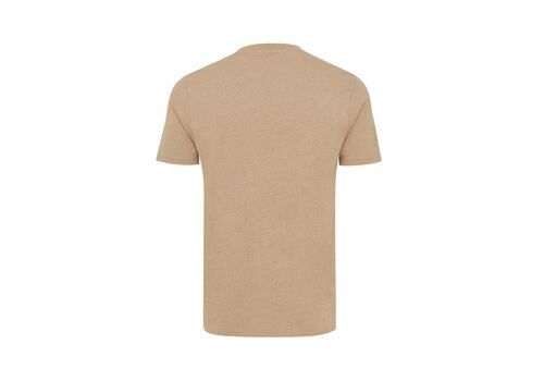 Iqoniq Manuel recycled cotton t-shirt undyed, brown