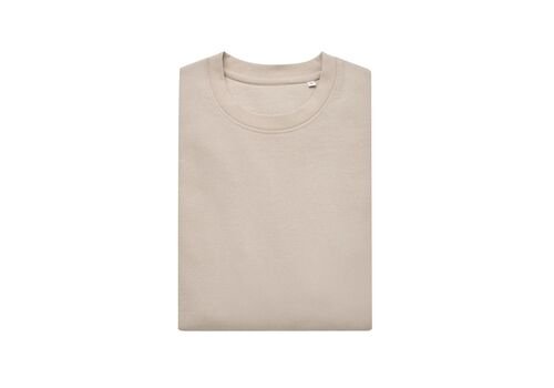 Iqoniq Zion recycled cotton crew neck, desert