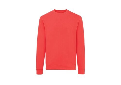 Iqoniq Zion recycled cotton crew neck, red