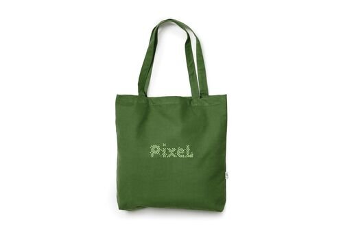 VINGA Canvas bag gots, green