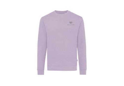Iqoniq Zion recycled cotton crew neck, lavender