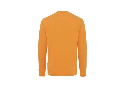 Iqoniq Zion recycled cotton crew neck, orange