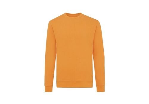 Iqoniq Zion recycled cotton crew neck, orange