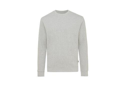 Iqoniq Denali recycled cotton crew neck undyed, grey