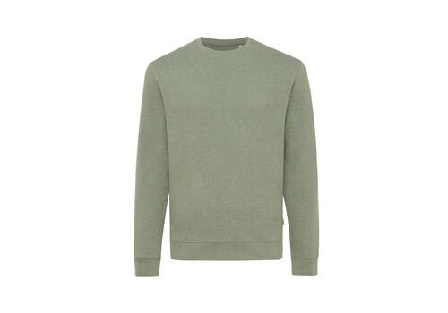 Iqoniq Denali recycled cotton crew neck undyed, green