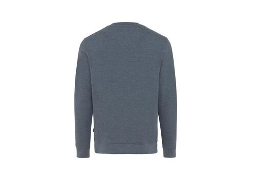 Iqoniq Denali recycled cotton crew neck undyed, navy