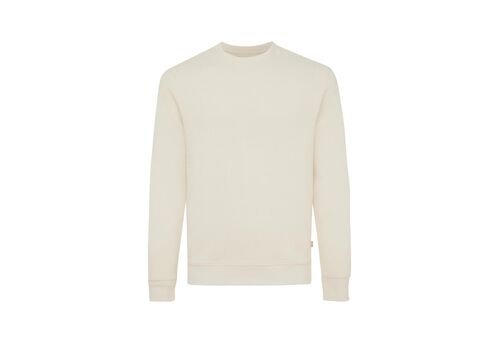 Iqoniq Denali recycled cotton crew neck undyed, natural raw